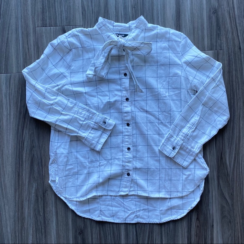 Madewell Tie Flannel